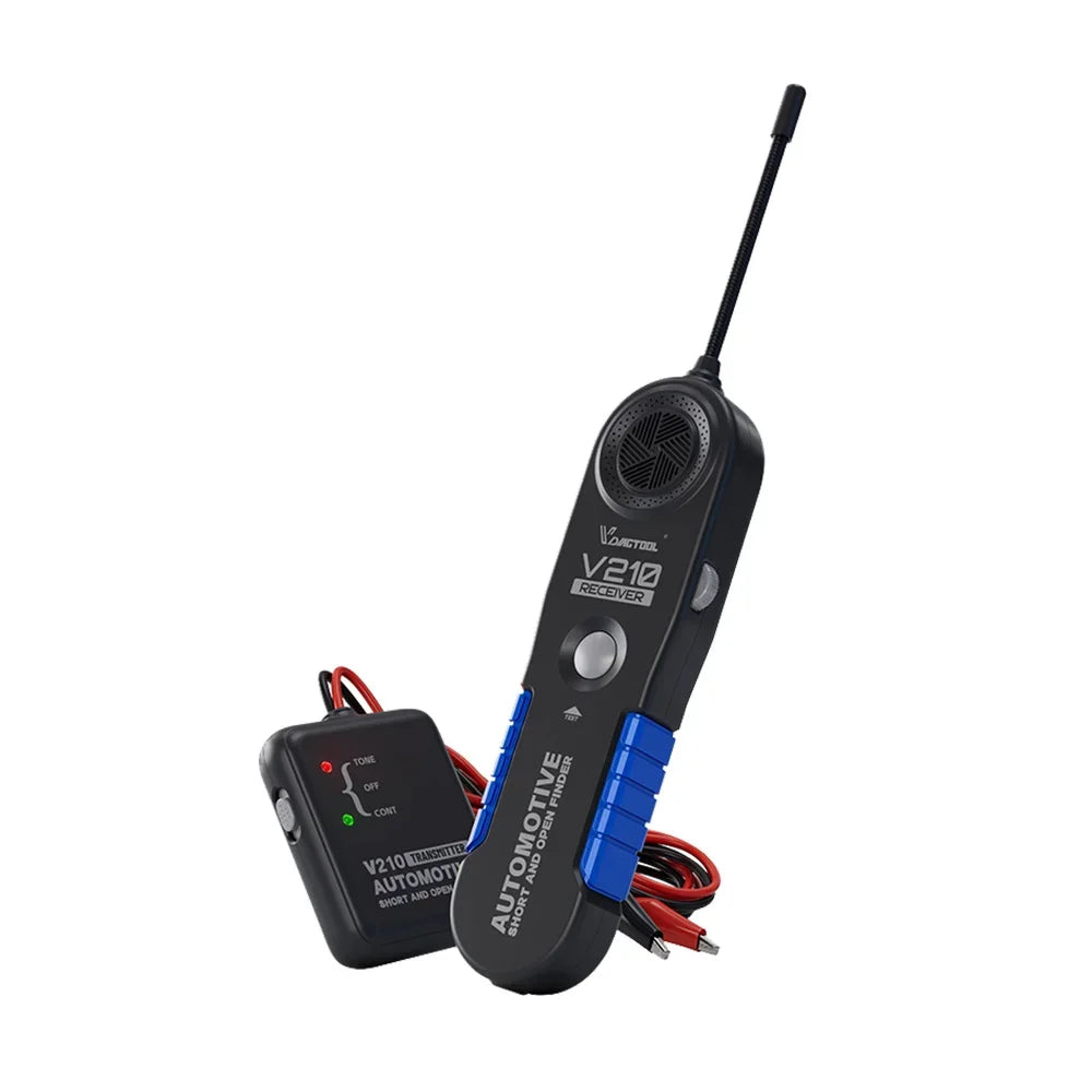 VDIAGTOOL V210 Universal 6-42V Car Electric Circuit Tester Automotive Circuit Wire Tracker Short Open Finder Auto Repair Cable
