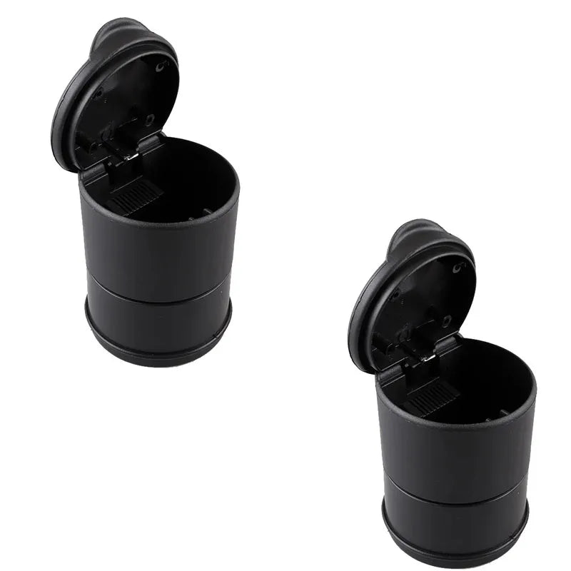 1-5Pcs New Car Ashtray Garbage Coin Storage Cup Container Cigar Ash Tray Car Styling Universal Size ashtray