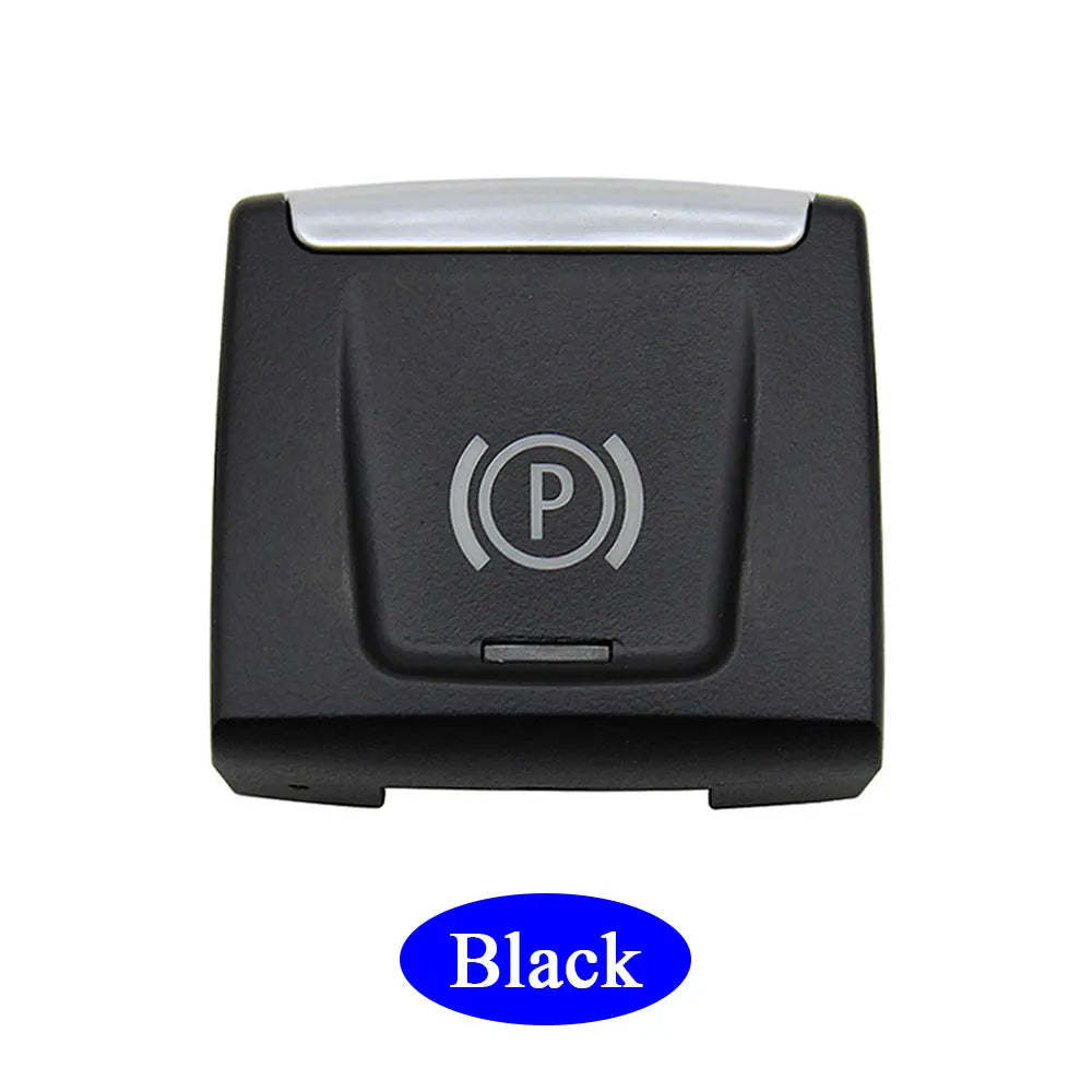 Black Red Electronic Handbrake Parking Brake Switch Control Button Key Replacement Fo alternate view
