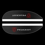 Transparent Car Side Mirror Rain Guard Visor | Snow Guard for Peugeot 107 206 207 208 alternate view