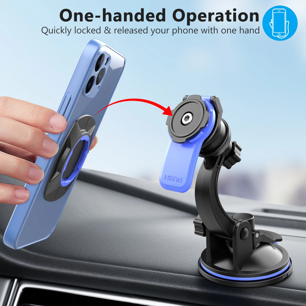 Car Phone Mount for Dashboard and Windshield | Universal 360° Rotatable Holder lifestyle view