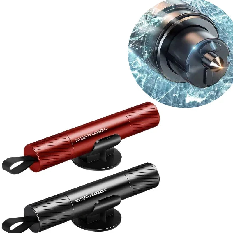 2025 New 2-in-1 Mini Car Safety Hammer Car Glass Window Breaker Escape And Rescue Tool With Seat Bel