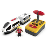 Magnetic Slot Diecast Car RC Electric Train Track Sets Fit for All Wood Railway Track Ac detail view