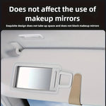 Car Sun Visor Sunglasses Holder Multifunctional Ticket Card Storage Clip Auto Interio lifestyle view