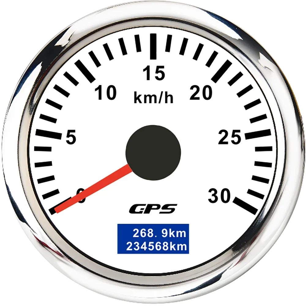30/60/80/120/200 Km/h GPS Speedometer 52MM Car Truck Speed Gauge Meter With GPS Anten lifestyle view