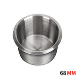 68/85/90mm Stainless Steel Marine Boat RV Cup Holder | Universal Rustproof Drink Bott alternate view