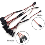RC Servo Extension Wire Cable Futaba JR Male to Female detail view
