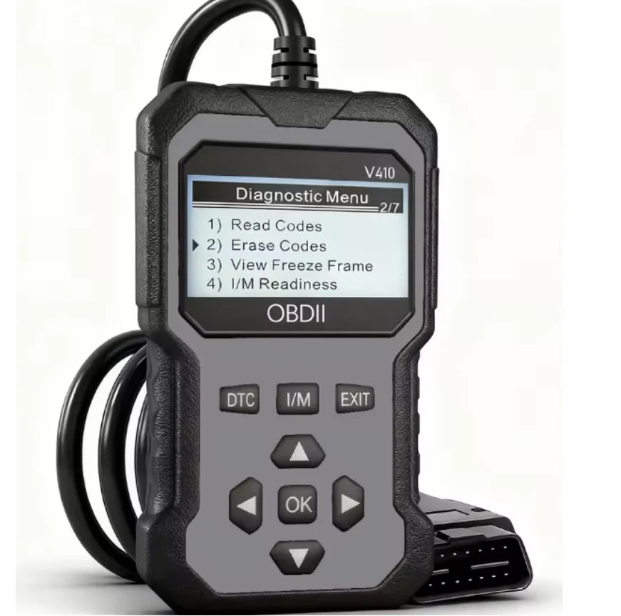 V410 OBD2 Car Diagnostic Scanner – All-in-One Diagnostic Tool for Identifying and T additional angle