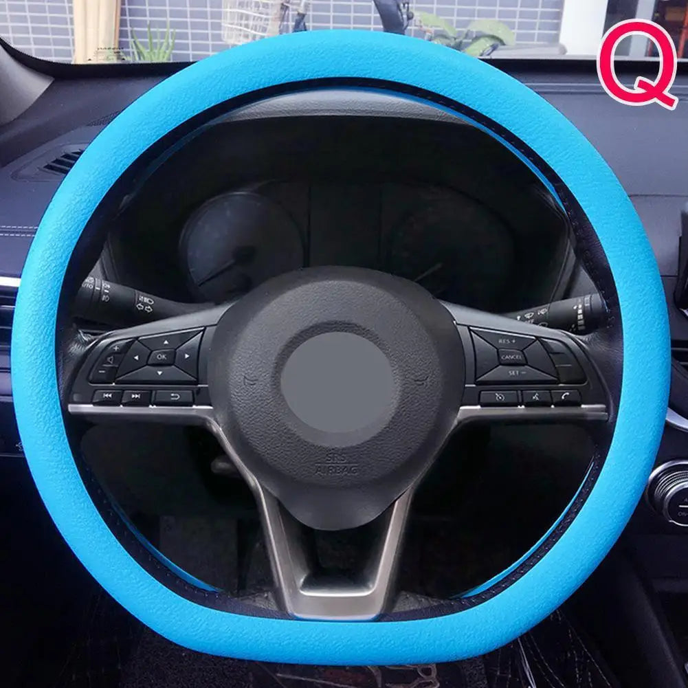Silicone Steering Wheel Cover Soft Non-Slip detail view