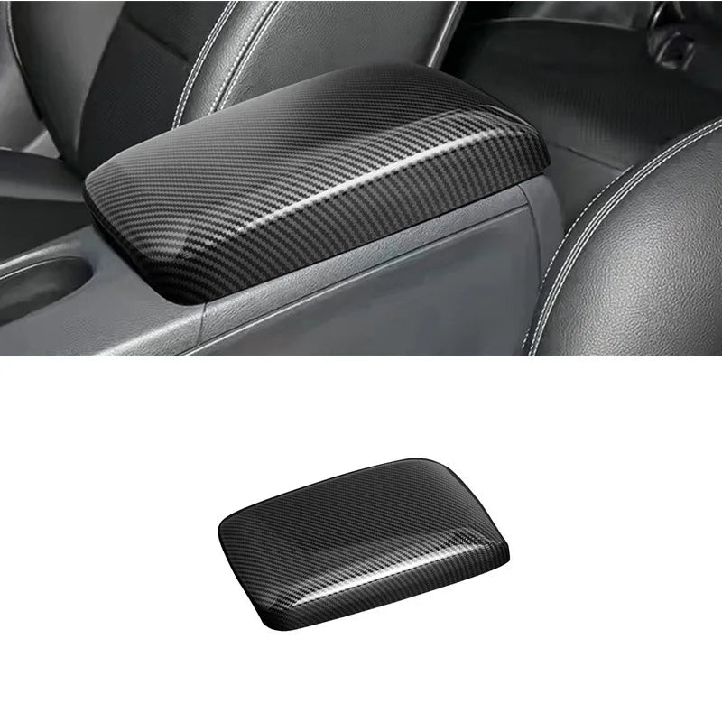 For Mercedes Benz A B GLA CLA Class W176 X156 C117 W246 2013-2019 ABS Car Center Console Armrest Box Panel Sticker Trim Cover