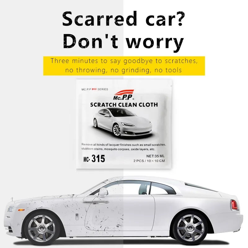 Upgraded Nano Magic Car Scratch Remover Cloth Multipurpose Scratch Repair Cloth for C alternate view
