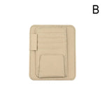 Sun Visor Organizer with Sunglasses Holder
