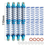 Metal 70mm 80mm 90mm 100mm 110mm 120mm Shock Absorber Oil Damper for 1/10 RC Crawle additional angle