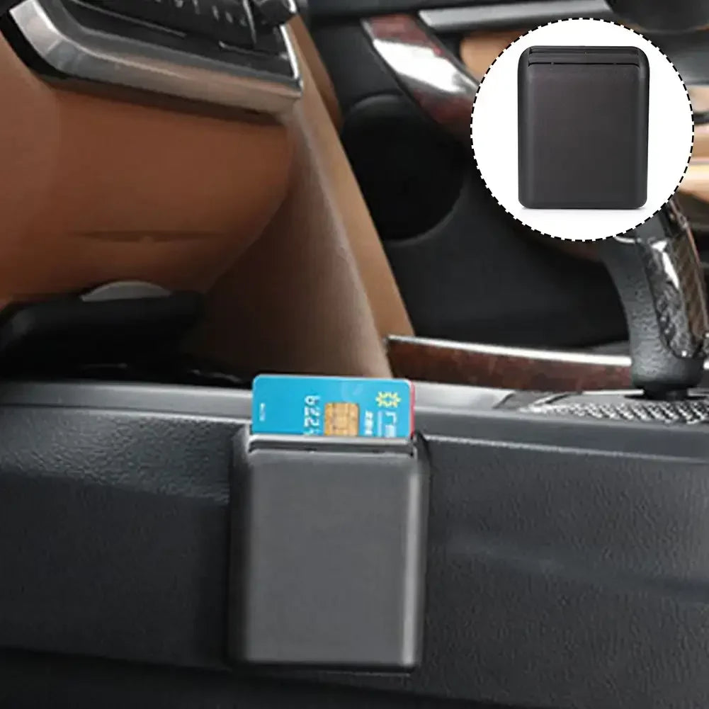 Universal Car Interior Card Holder Multi-function Portable Card Storage Box Car Sun Viso detail view