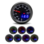52mm 7 Color LED Tachometer Gauge Set | Boost, Water Temp, Oil Temp, Oil Pressure, additional angle
