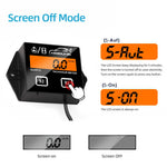 Digital Motorcycle Tach Hour Meter Tachometer Gauge | Engine RPM LCD Display for Mo additional angle