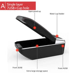 For Suzuki Ertiga special armrest interior upgrade modification multi-function storage center console cup holder car USB accesso