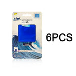 Perforated Membrane Car Air Freshener | Peel & Use Liquid Essential Oil, Car & Home Du close-up view