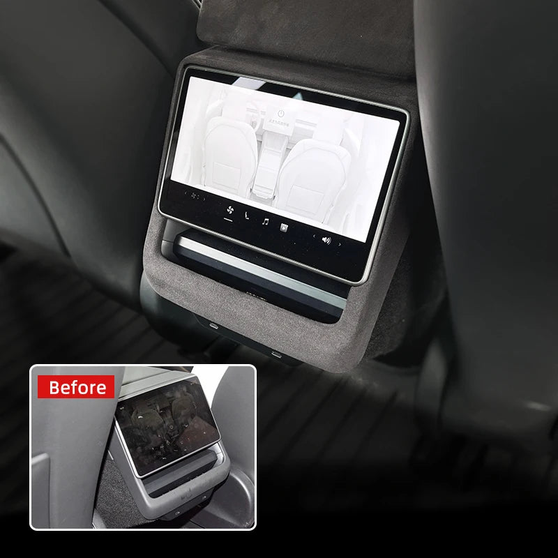 For Tesla Model Y Juniper 2025+ Launch Accessories For Tesla Model 3 Highland 2024 Cen close-up view