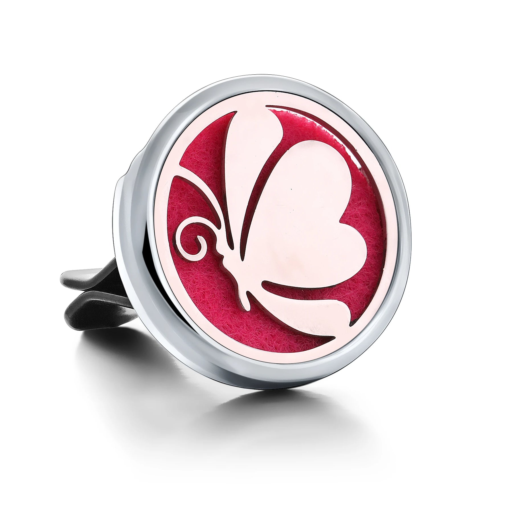 Refillable Car Air Freshener Diffuser Clip | Auto Vent Aromatherapy close-up view