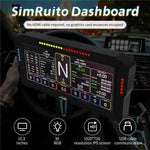 SimRuito Sim Racing Dashboard 10.3 Inch Display | Steering Wheel Dash for PC Simhub alternate view