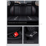 Universal Car Seat Cover for VW All Models Polo Golf Passat CC Touran Tiguan Toureg additional angle