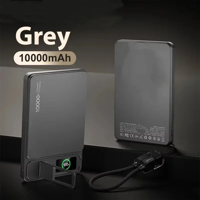 Lenovo CCC 10000mAh Slim Jump Starter | Magnetic Wireless Fast Charge Power Bank alternate view