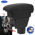 For Renault Duster Armrest For Nissan Terrano 3 Dacia Duster Oroc Car Armrest Box 2010-2018 Storage
