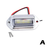 2PCS 6 LED Car License Number Plate Light For SUV Truck Trailer Van Tag Step Lamp Whi lifestyle view