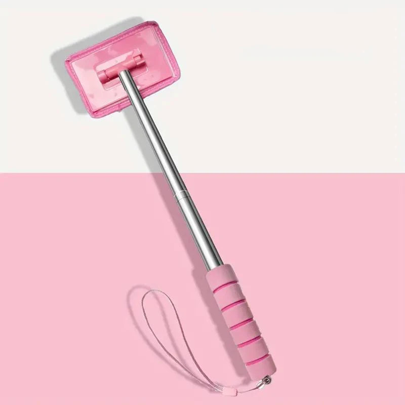 Telescopic Windshield Water Scraper Brush close-up view