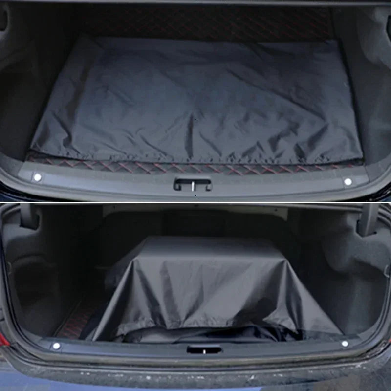 Waterproof Car Seat Cover for Front Rear Seats Dustproof Steering Wheel Trunk Mat detail view