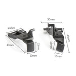 Car Center Console Armrest Latch Clip Left Right Armrest Latch Buckle For Mercedes Benz W166 W292 X166 ML GL GLE GLS Class