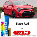 Car Paint Repair Pen For 2004-2025 KIA PICANTO Paint Scratch Repair Accessories 4PCS W close-up view