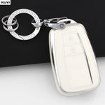 TPU Car Remote Key Case Cover Shell Fob Keychain For Toyota Prius Camry Corolla CHR C- close-up view