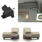 For Range Rover L322 2003-2012 Car Front Sun Visor Retainer Clip Clasp Accessory Replacement Beige Gray EGP000040 EGP000050 New