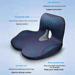 Car Main Driver Seat Booster Seat Cushion Memory Foam Cushion Relief Chair Suitable A alternate view
