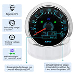 85mm GPS Speedometer 0-160 MPH 0-200 KM/H with 7 Color Backlight | Digital Speed Ga additional angle