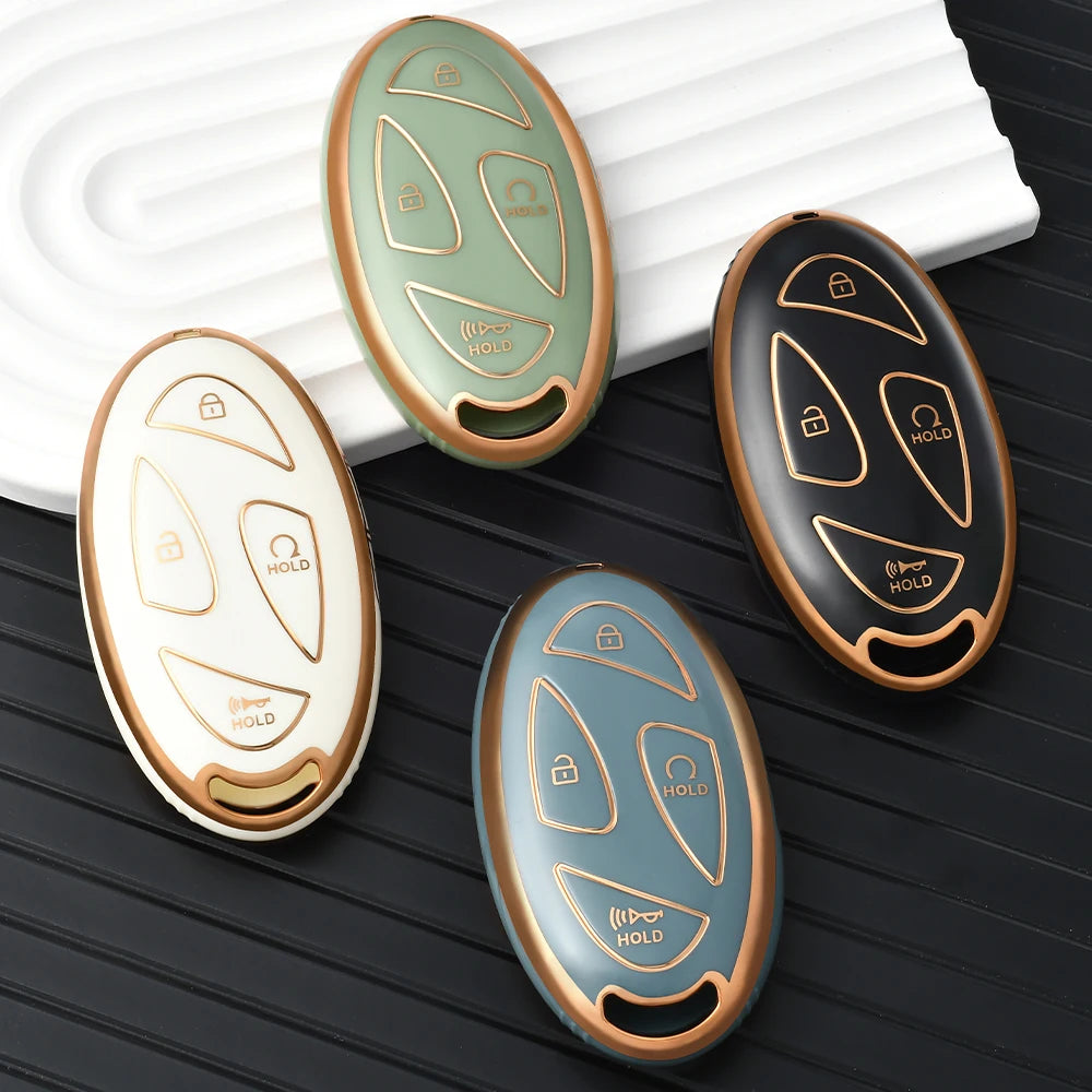 7 Buttons New TPU Car Remote Key Case Cover Shell for Hyundai Ioniq 6 Grandeur GN7 Kona 2023 Auto Ke