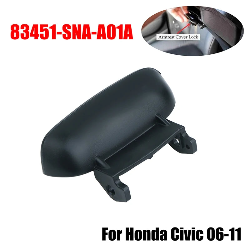Armrest Cover Lid Lock Center Console Latch & Spring Accessories For Civic Coupe 2006 -2011 83451SNA-A01ZA
