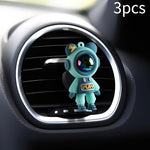 Car Air Outlet Perfume Clip | Cartoon Astronaut Car Freshener and Decoration alternate view