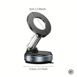 Strong Magnetic Car Phone Holder Foldable Design 360° Adjustable Vacuum Mount for Car/De detail view