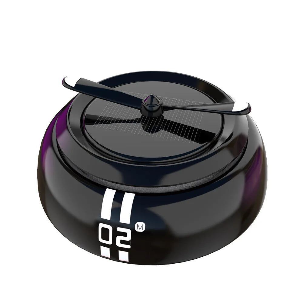 New Style Solar Powered Car Perfume Fashionable and Personalized Car Interior Decorations Long-Lasting Remove Odor Air Freshener