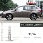 For Mitsubishi Outlander White W17 W85 Black Red P26 Gray AB Car Paint Repair Pen T additional angle