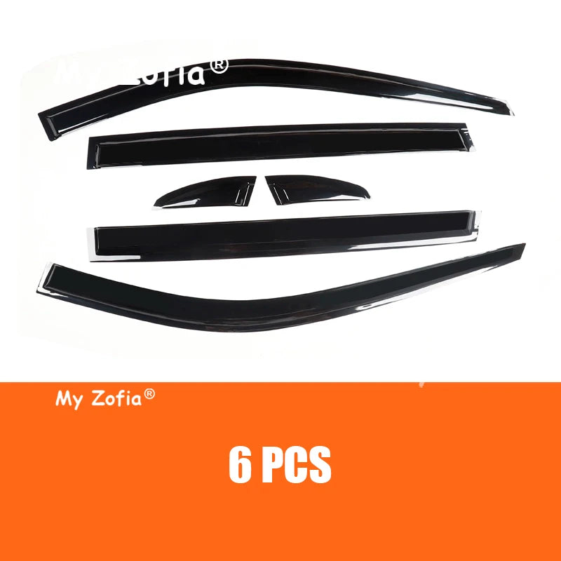 For GAC AION V 2024 2025 2026 Car Side Window Vent Visor | Sun Rain Deflector Guard alternate view