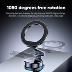 Magnetic Car Phone Holder 360° Rotation Foldable For iPhone 12-16 alternate view