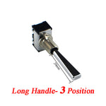 1 Piece Toggle Switch for FrSky X9E X9DPSE QX7S Futaba T6J T8J T8FG 14SG 10C 12FG 16SZ close-up view