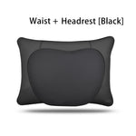 Tesla Model 3/Y Juniper Neck Pillow | Nappa Leather Memory Foam Headrest lifestyle view
