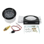 52MM Car Gauge Set with Sensors | Water Temp Oil Pressure Voltmeter Fuel Level alternate view