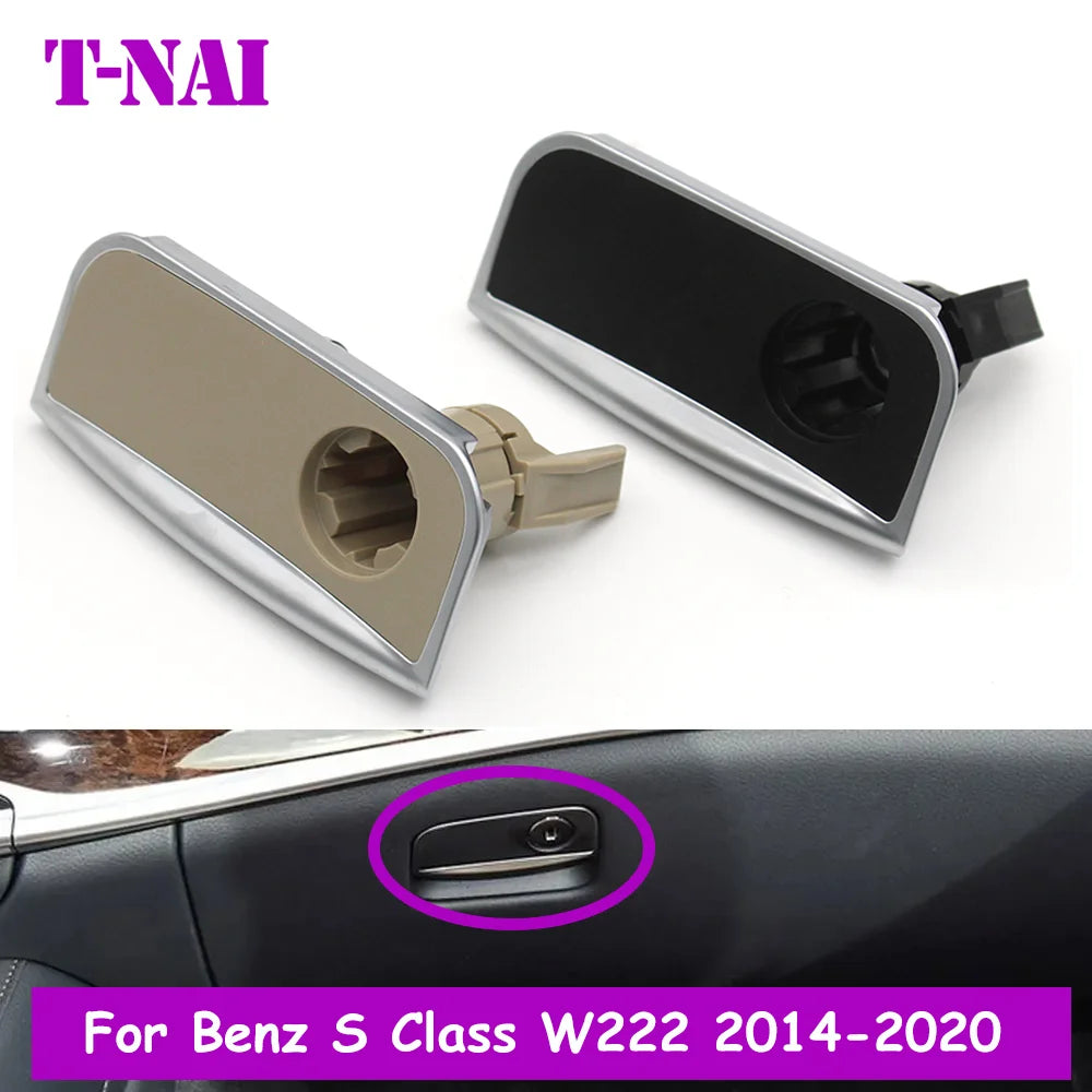 W222 X222 Car Front Passenger Side Glove Box Lock Latch Handle Switch Cover Lid Grip Lock For Merced