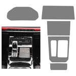 For Chery Tiggo 7 Pro 2020 2021 2022 TPU Gearbox Panel Film Dashboard Protective Stick close-up view